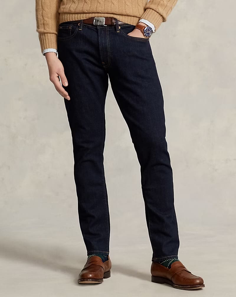 całe spodnie jeansowe Polo Ralph Lauren na modelu.3