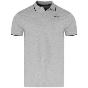 cała szara koszulka Polo Pepe Jeans męska.1