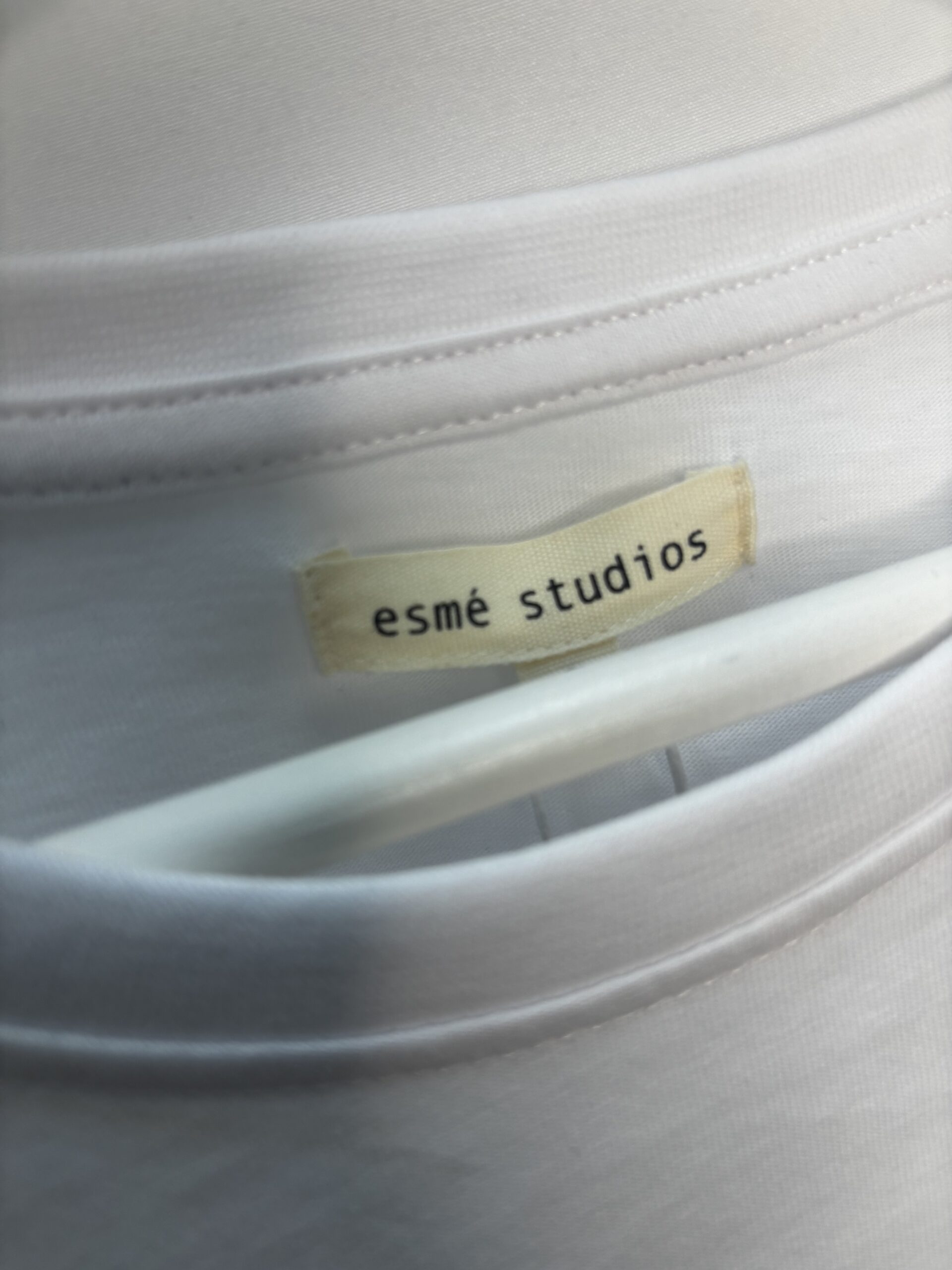 kolnierzyk basic biały damski Esmé Studios.2